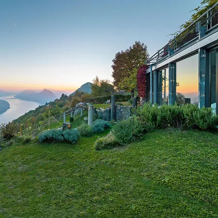 Skyline Bre With Private Pool - Happy Lugano