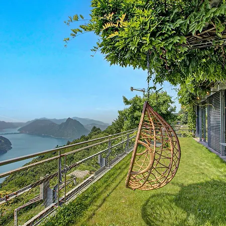 Skyline - Pool - Lakeview - Privacy - Happy Appartamento Lugano