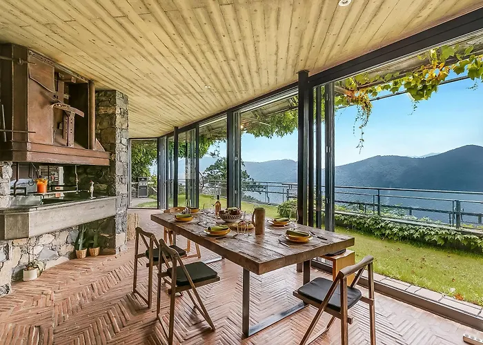 Skyline - Pool - Lakeview - Privacy - Happy Lägenhet Lugano