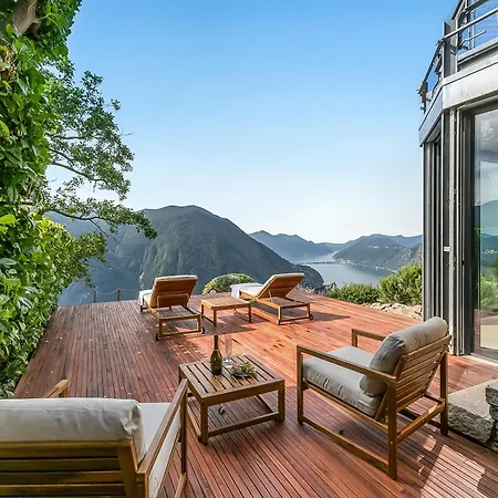 Skyline - Pool - Lakeview - Privacy - Happy Лугано