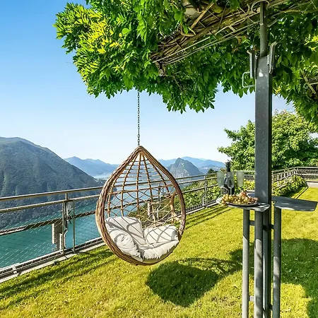 Skyline - Pool - Lakeview - Privacy - Happy * Лугано